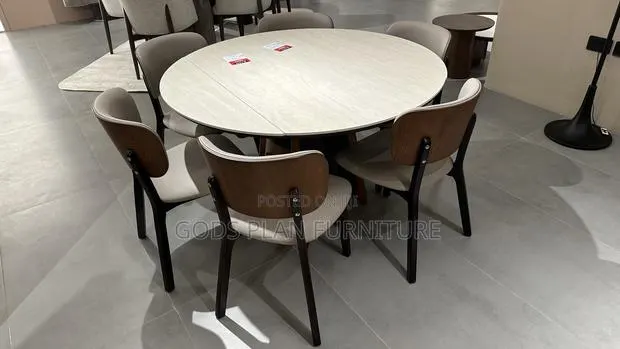 Luxury 6 Seater Adjustable Dining Set ( Ba. F.)