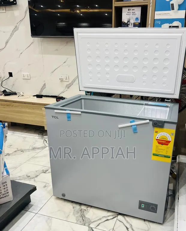 Efficient TCL 200Liters Single Door Electric Chest Freezer(gray). · Photo 1