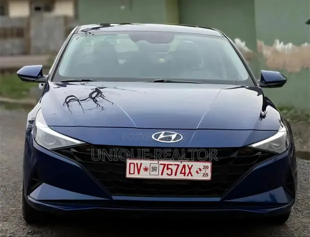 Hyundai Elantra 2021 Blue · Photo 1