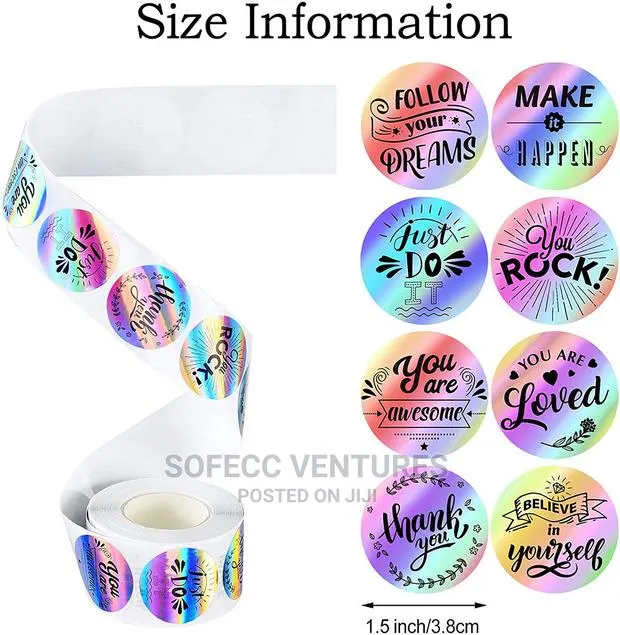 Kids Reward Incentive Self Adhesive Stickers · Photo 1