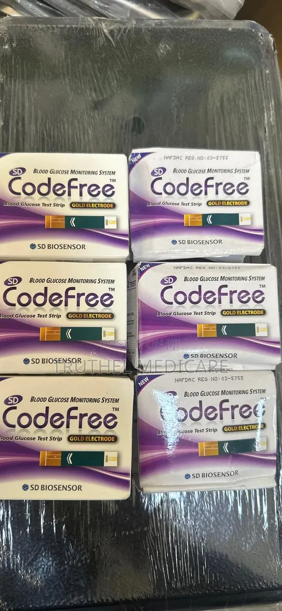 Code-Free Glucose Strips · Photo 1