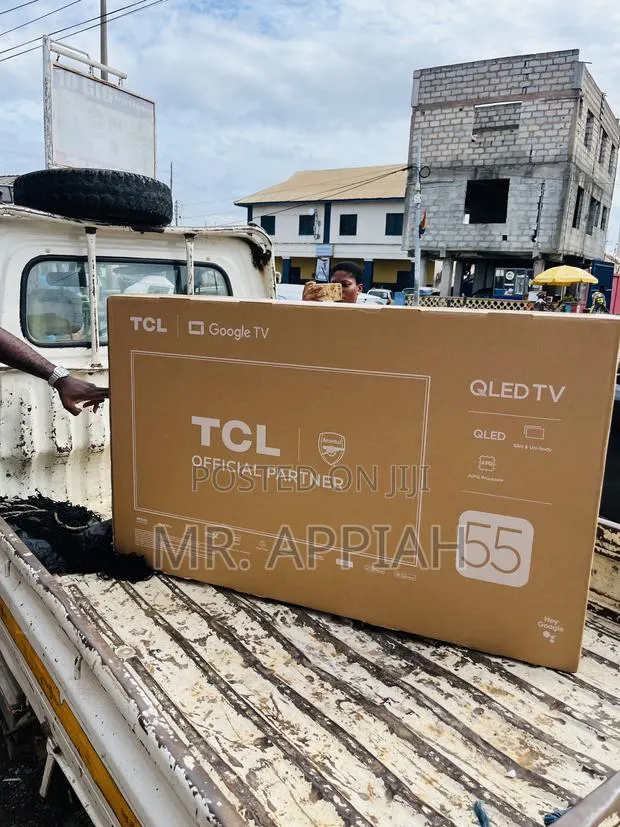Check Out Durable TCL Google 55” Qled Smart Television(Black) · Photo 1