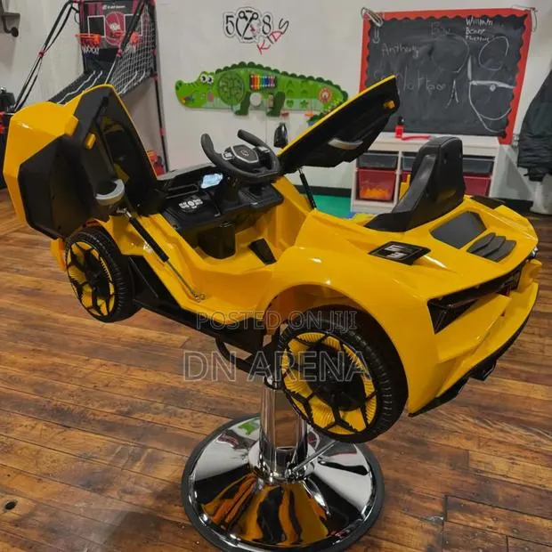 Lamborghini Car Barber Chair for Kids Salon · Photo 2