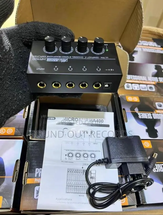 Headphone Amplifier/in Ear Amplifier 4 Channels · Photo 1