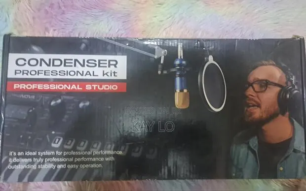 Condenser Microphone With (Bluetooth) Digital Soundcard