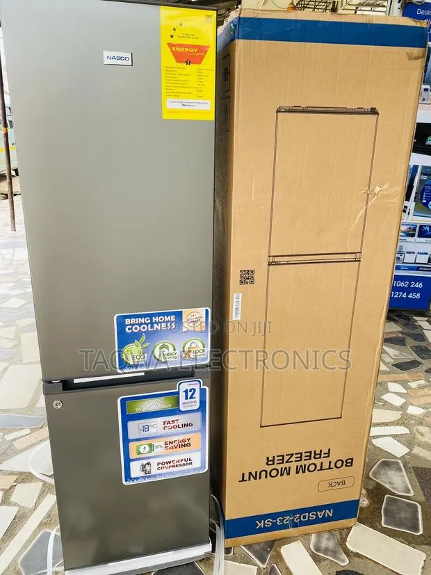 Nasco Sleek Grey 170 Litres Fridge · Photo 1