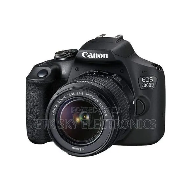 Canon Eos 2000d-Wifi 24.1 Mp 3.0 Screen + Lens 18-55 · Photo 1