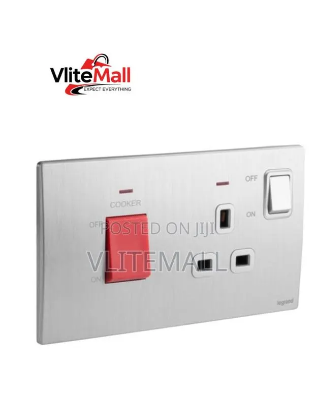 Lg 281075bb Mallia Dp Switch 45a+Socket W/Ind 13a · Photo 1
