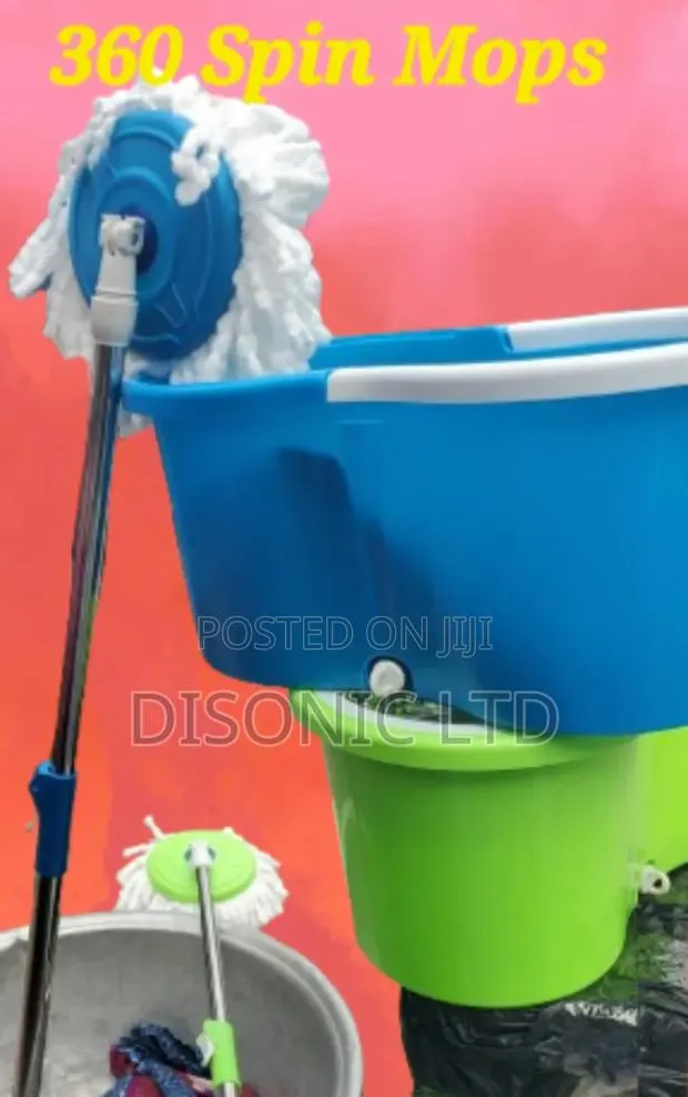 360 Spin Mop With Wheels · Photo 1