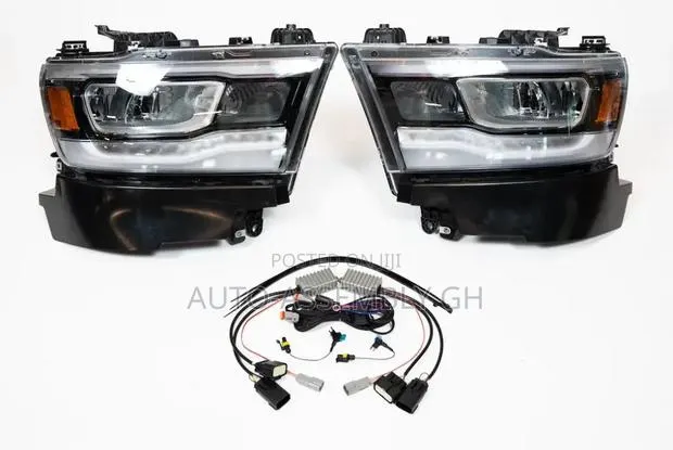 Dodge Ram 1500 Headlight PAIR 2019,2020,2021,2022,2023 · Photo 1