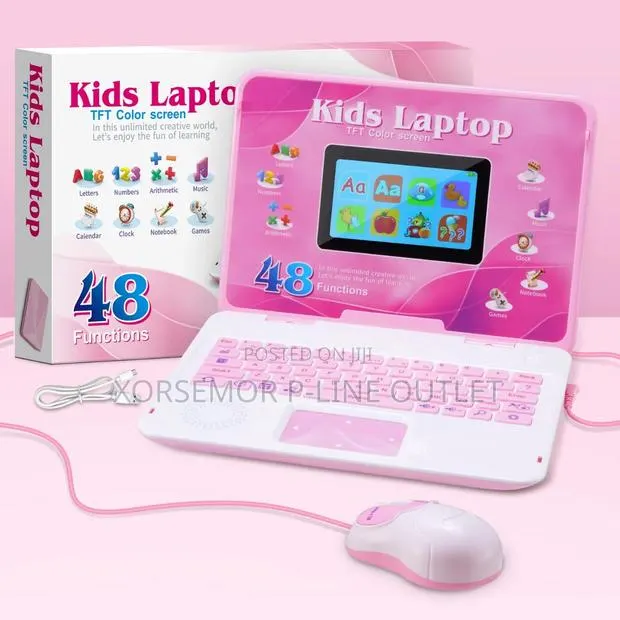 Kids Laptop, Educational Color Screen Laptop With 48 Modes, Ages 5+ · Photo 1
