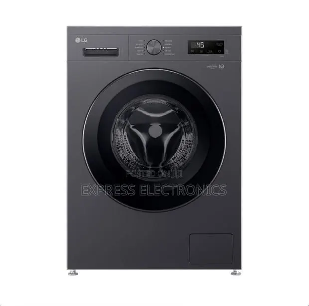 Ultra Modern Sleek Grey Front Load Wm Lg 8kg · Photo 1