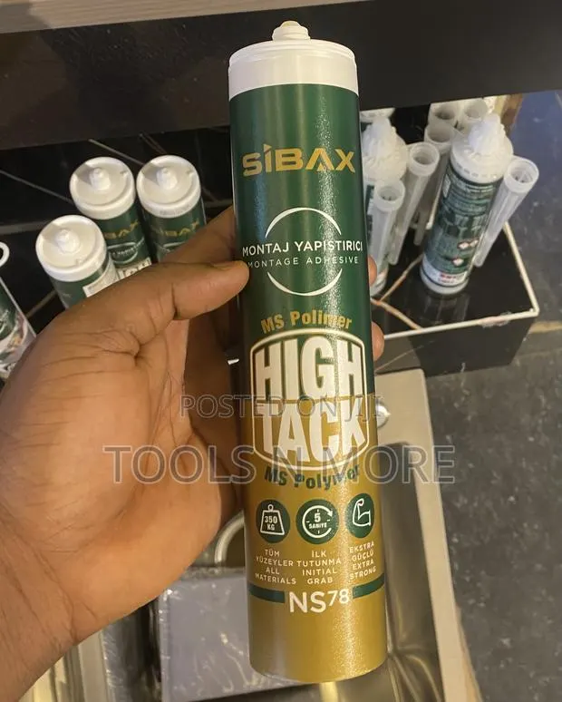 Sibax Hybrid Stpu High Tack Adhesive Sealant · Photo 1