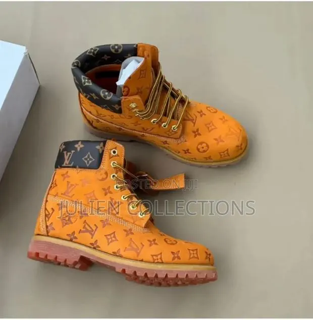 Lv Timberland Boots Yellow · Photo 1