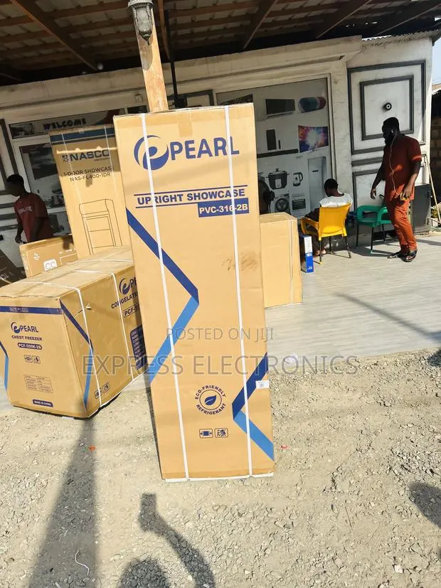 Security Lock Display Fridge Pearl PVC-316 · Photo 1