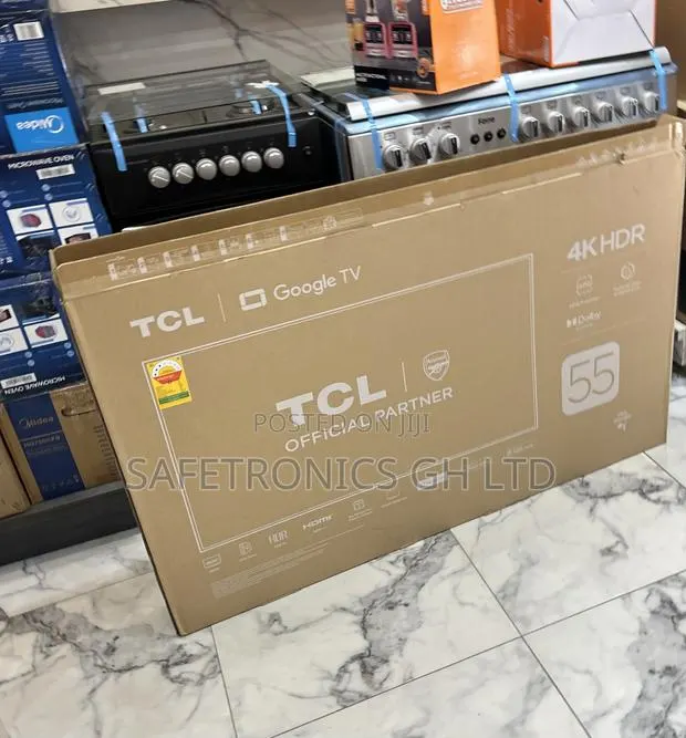 High Efficiency TCL TV 55 Smart Satellite Andriod UHD · Photo 1