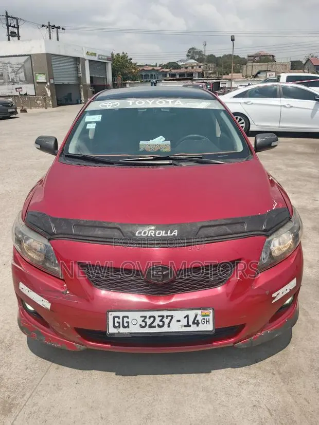 Toyota Corolla S 4dr Sedan (1.8L 4cyl 4A) 2010 Red
