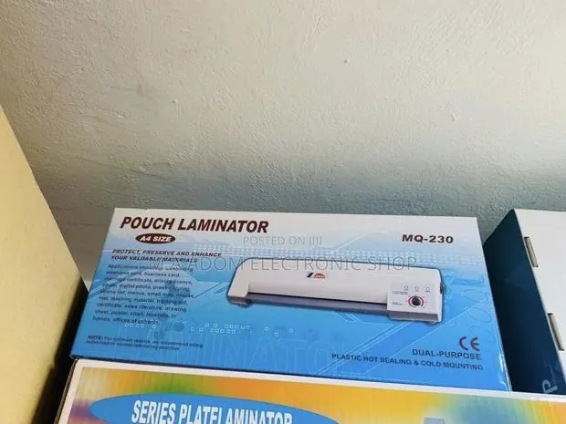 Authentic Pouch A4 Laminator(White). · Photo 1