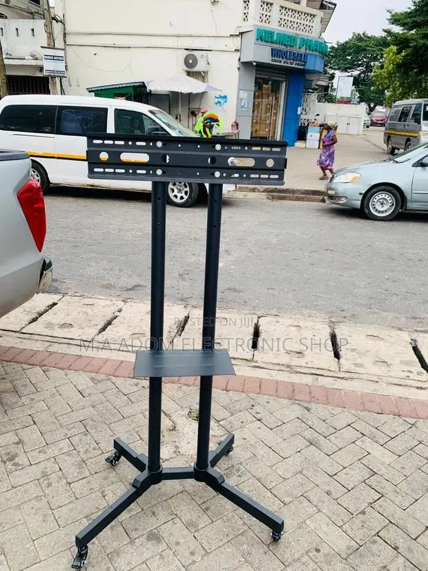 Durable Mobile(Black)Tv Stand With Wheels for 32”-70”. · Photo 1