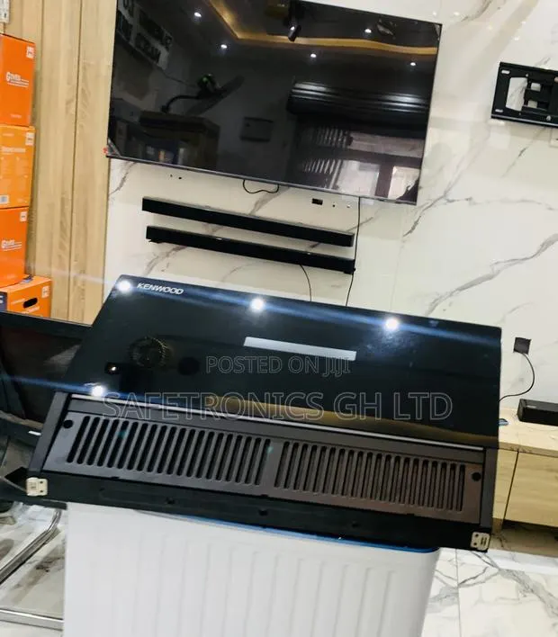 Original New Kenwood 90cm Extractor in a Mirror Black · Photo 1