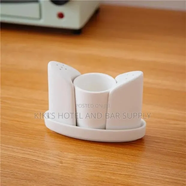 Salt Pepper Shaker With Toothpick Holder · Photo 1