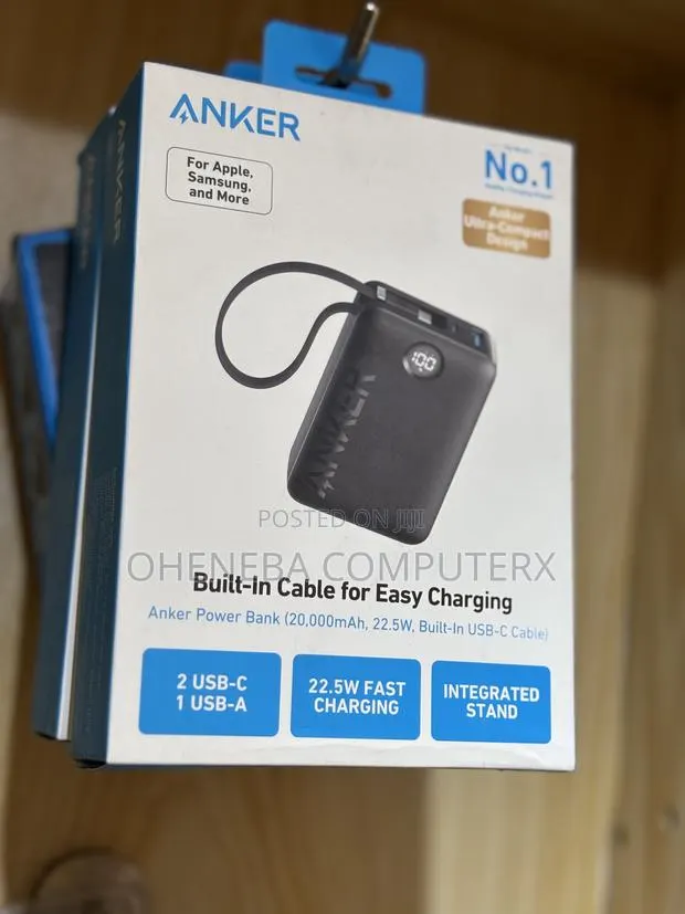 Anker Power Bank, 22.5w High-Speed Charging Portable · Photo 2