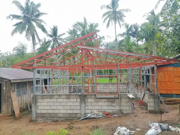 Steel Roof Trusses Fabrication Installation Services · Photo 1