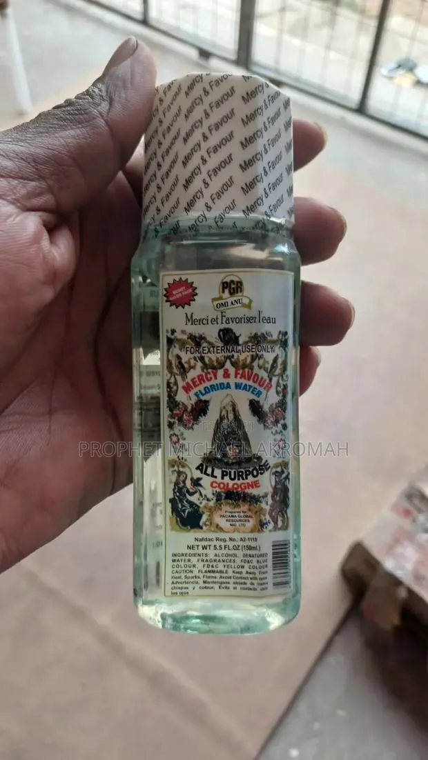 Mercy and Favour Florida Water - Small Size