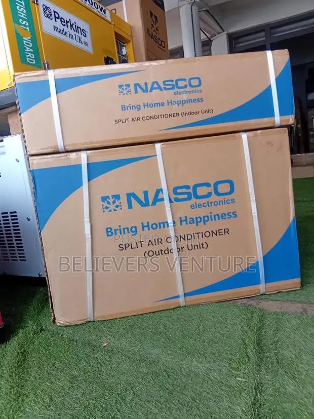 Powerful Nasco 1.5hp Air Conditioner – White Finish · Photo 1