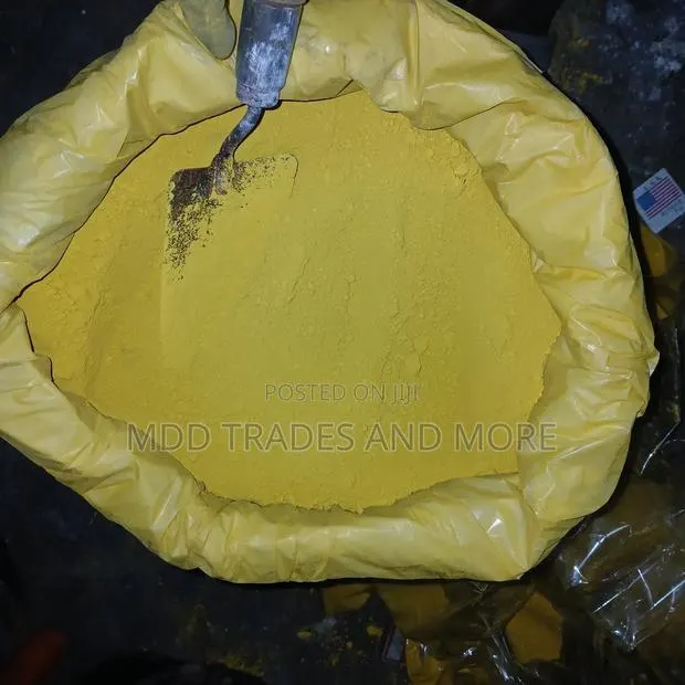 Yellow Color Pigment- For Construction Work · Photo 1