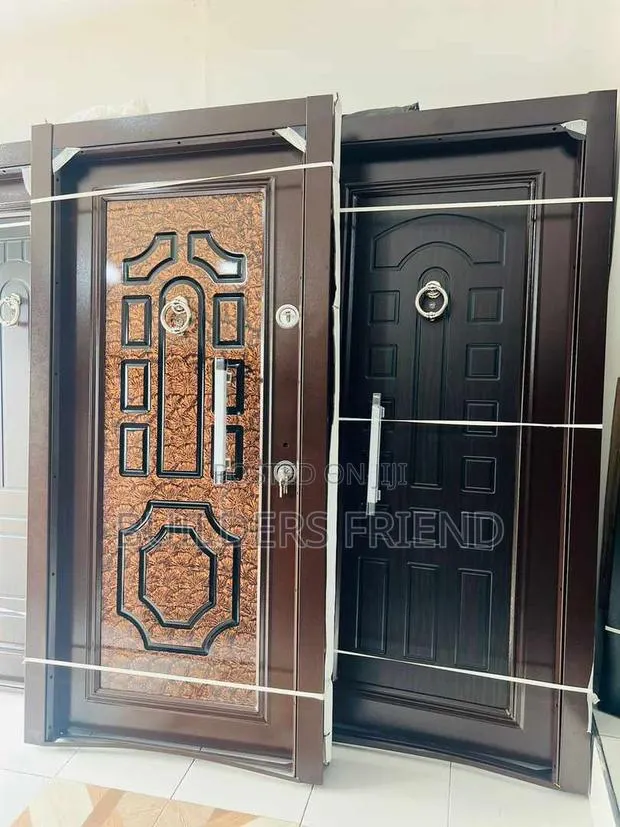 Classic Entrance Heavy Single Security Doors+All Accessories · Photo 1