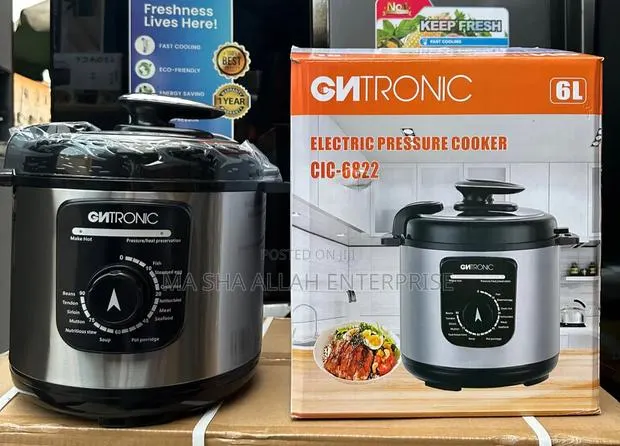 Powerful Cn-Tronic 6 Liters Analog Pressure Cooker · Photo 1