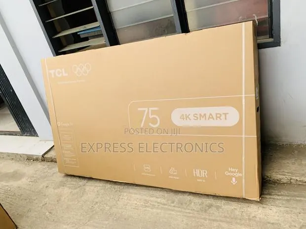 Limited Stock TCL 75'' Uhd Led 75p6k Smart Android Television · Photo 1