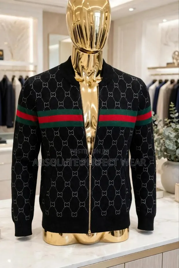Gucci Inspired Designer Knit Jacket · Photo 1