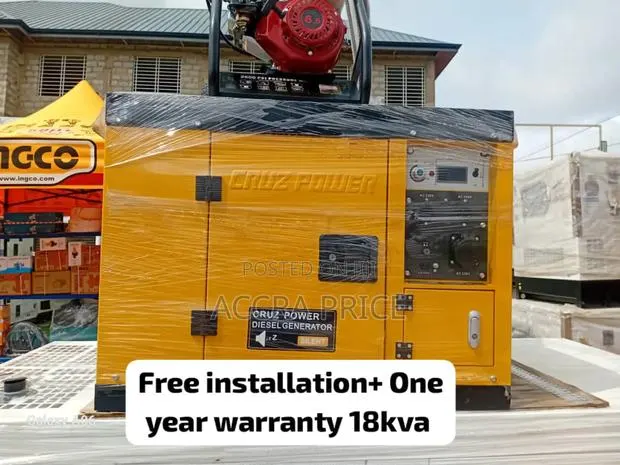 Actual Capacity Cruz Power 18kva Diesel Gen 18kva Genset · Photo 1
