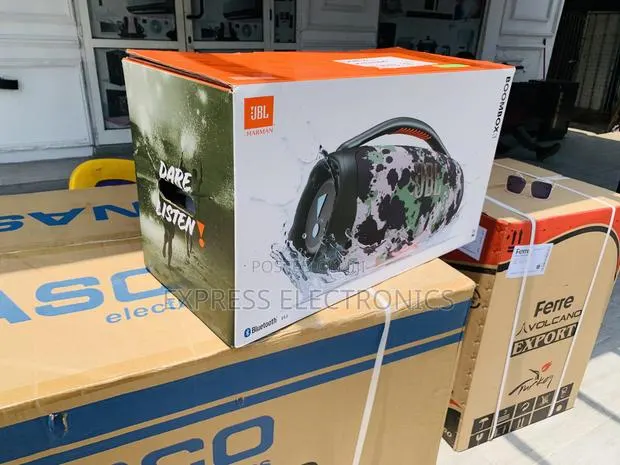 Highly Recommended JBL Boombox 3 Black Portable Bluetooth Speaker · Photo 1