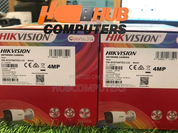 Hikvision DS-2CD1047G3-LIU 4mp Colorvu IP Motion Detection 3.0 Camera · Photo 4
