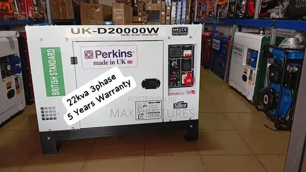 22kva Perkins Generator – Strong Engine, Low Fuel Usage 22kva · Photo 1