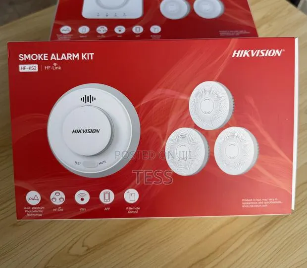 Hikvision Smoke Alarm Kit WiFi HF-KS2-WF · Photo 1