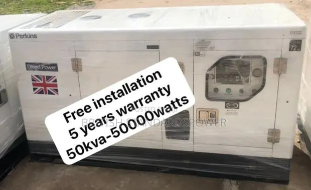 All Coper Motor 50kva Silent Diesel Generator · Photo 1