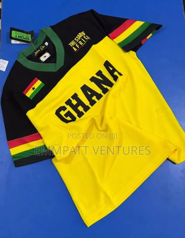 The Glamourous Star of Africa Ghana Jerseys · Photo 1