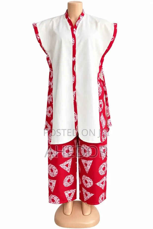 Ladies African Print Pants · Photo 1