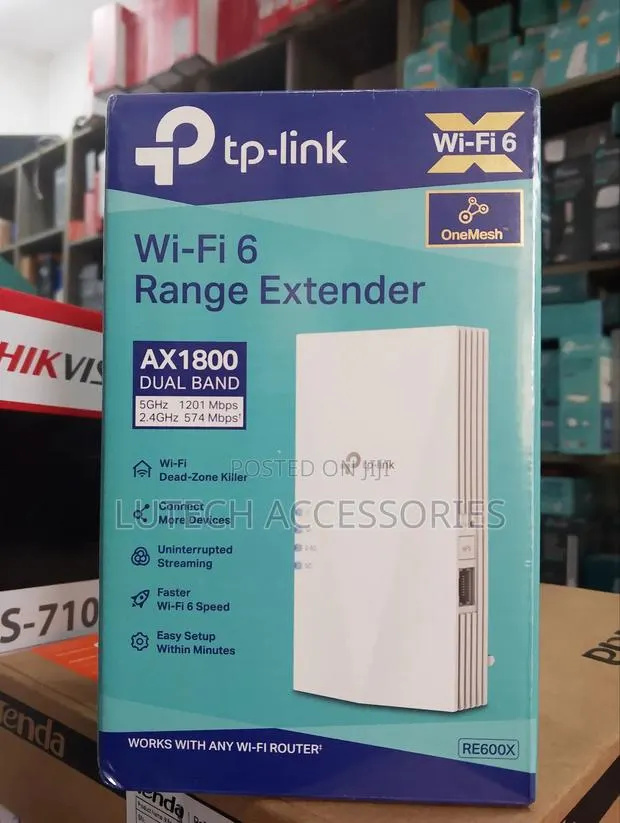 To Ink Wifi 6 Range Extender Ax1800 Dual Band (Re600x) · Photo 1