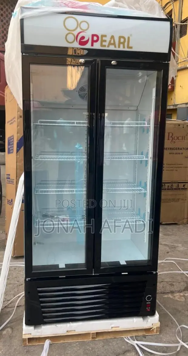 Pearl 500liters Double Door Display Fridge · Photo 1