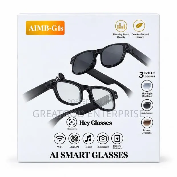 AIMB-G1s AI Smart Glasses( Hey Glasses) · Photo 1