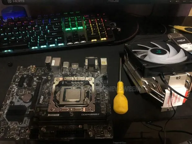 Intel I5 8400 + MSI H310m Pro-M2 Motherboard(8th/9th Gen Intel) · Photo 1