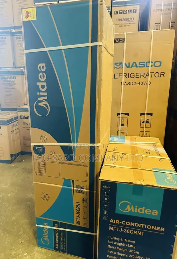 Fast Reliable Midea Tower 3.5hp Turbo R410 Standing Ac · Photo 1