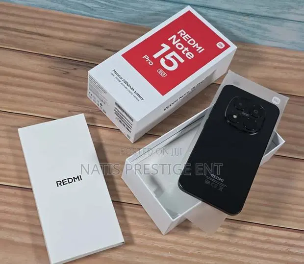 New Xiaomi Redmi 15 256 GB Black · Photo 1