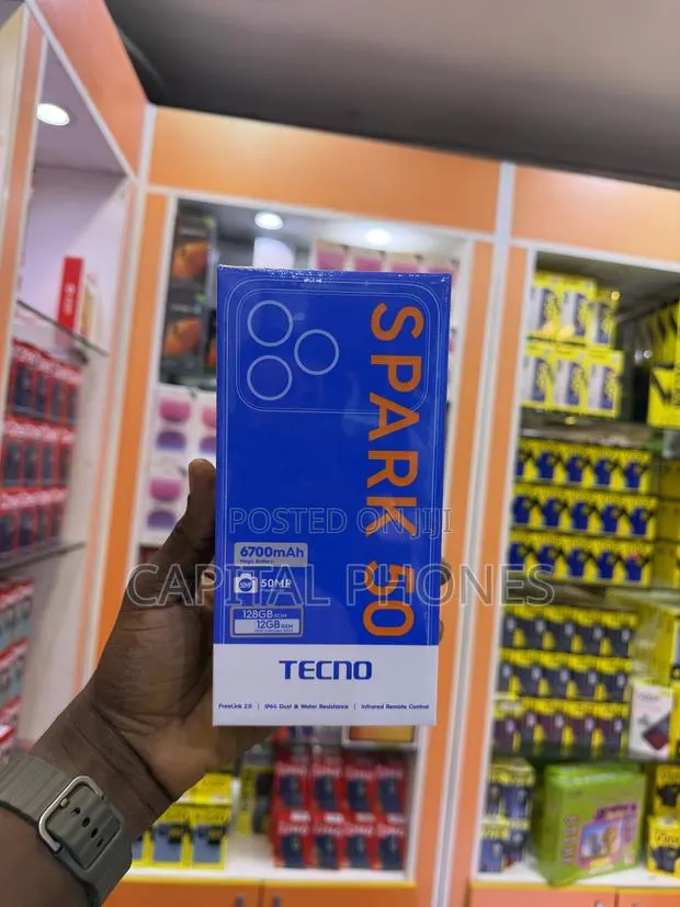 New Tecno Spark 50 128 GB Black · Photo 1