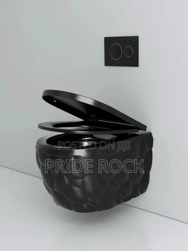 Quality Concealed, Wall Hang Black Wc With Tank · Photo 1